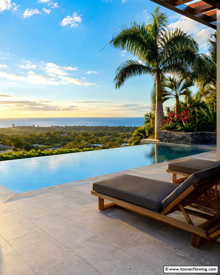 Infinity Edge Pools - 25 Backyard Pool Ideas for Summer Fun and Relaxation
