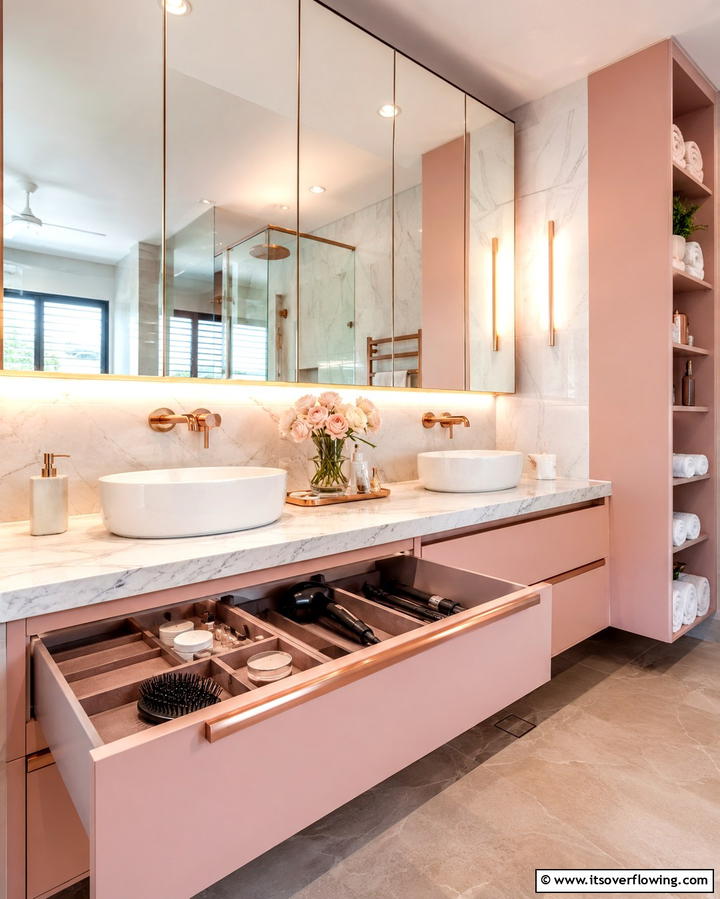 Innovative Bathroom Vanity Cabinets - 30 Smart Cabinet Storage Ideas to Declutter and Organize Your Home