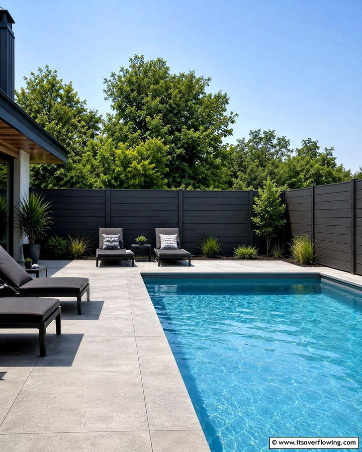 Innovative Composite Material Fence - 30 Innovative Corner Fence Solutions for Yard Boundaries