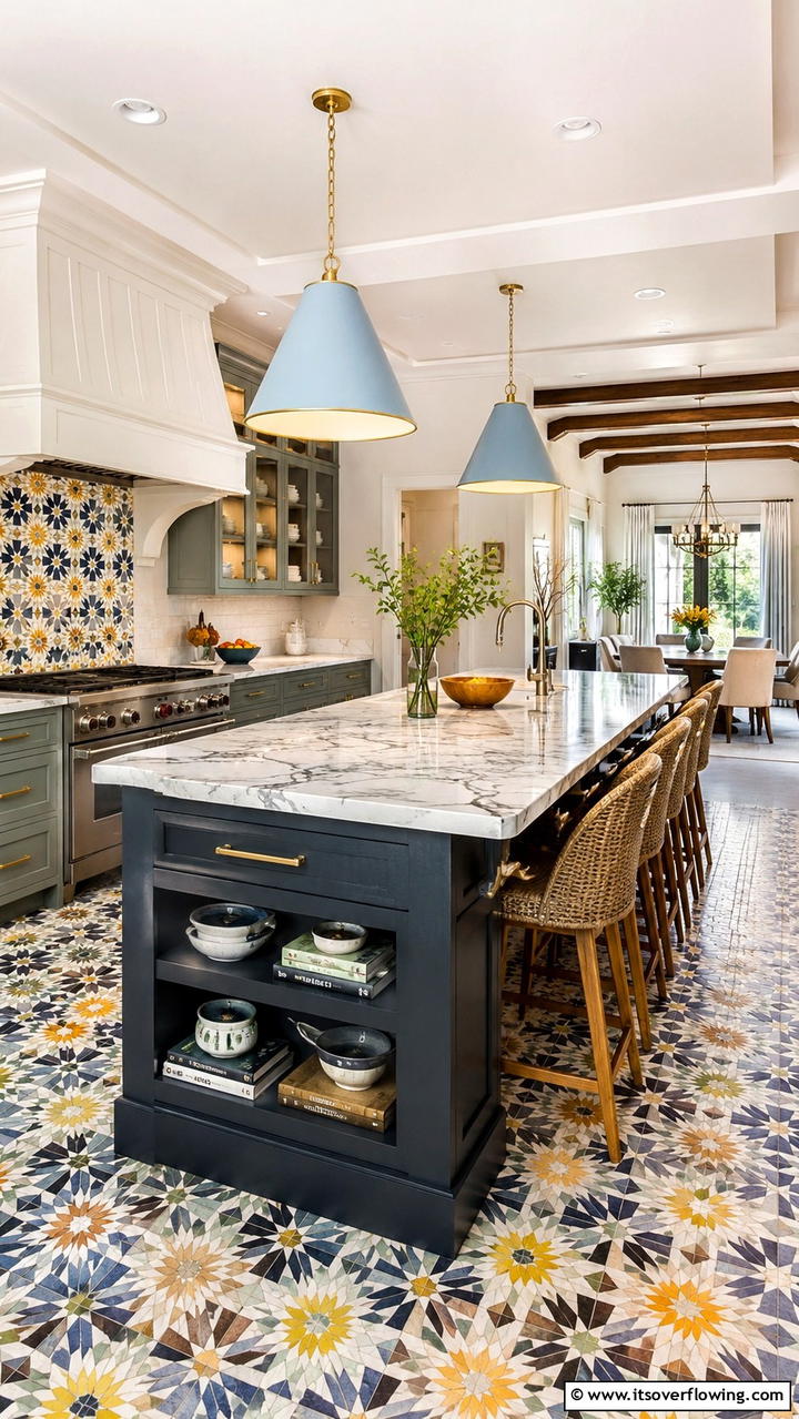 Innovative Kitchen Islands - 30 Eclectic Kitchen Ideas for Bold Design Lovers