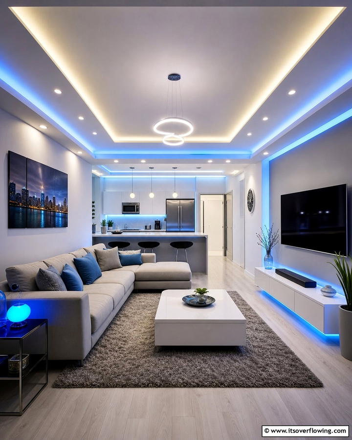 Innovative Lighting Solutions - 21 Small Apartment Decorating Ideas for Stylish Living