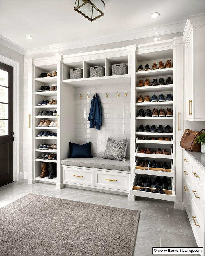 Innovative Shoe Storage Solutions - 21 Mud Room Ideas for Organized & Stylish Entryways