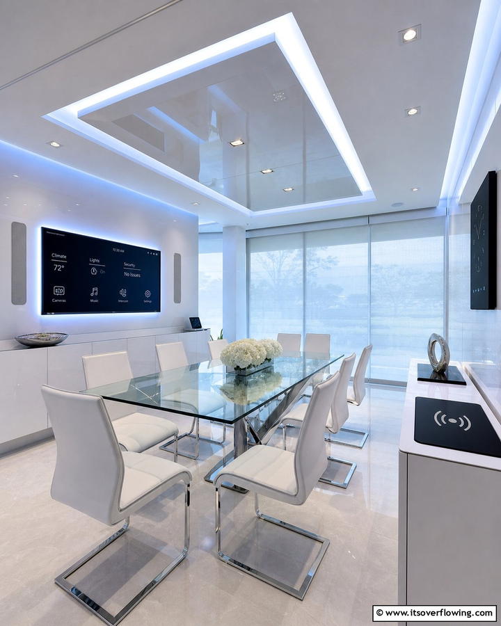 Innovative Smart Dining Experience - 21 Luxury Dining Room Ideas for Elegant Entertaining