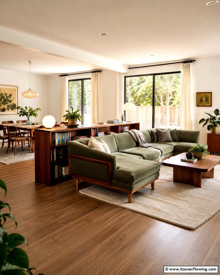 Innovative Space Layouts - 30 1950s Living Room Ideas for Retro Charm Revival