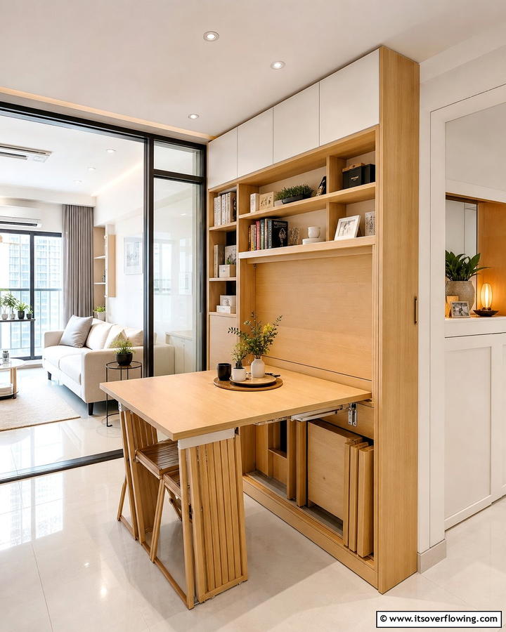 Innovative Space Saving Dining Room - 21 Dining Room Design Ideas for Elegant Gatherings
