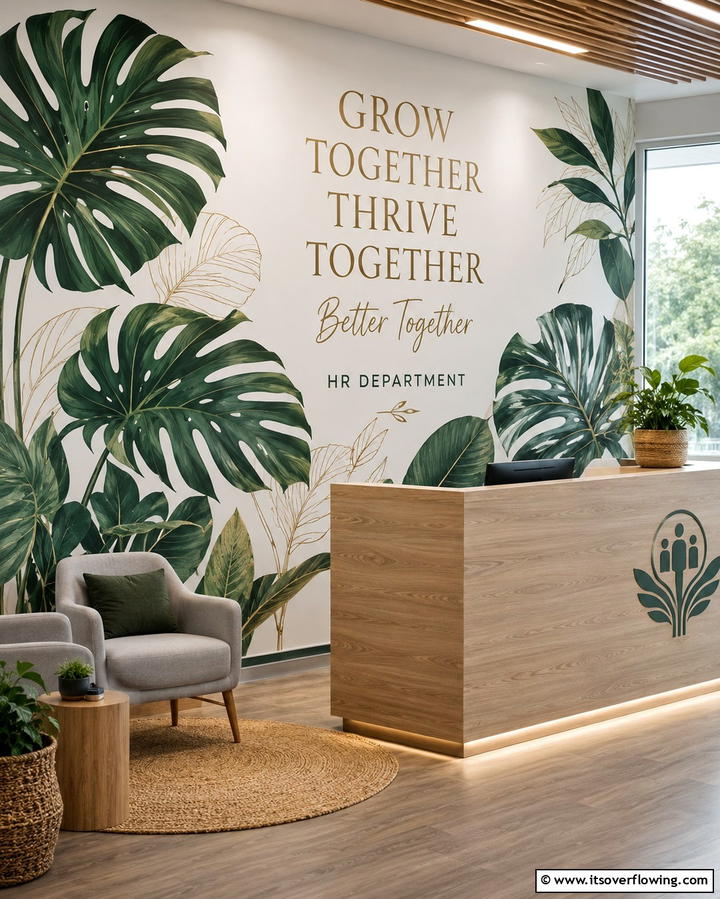 Inspirational Nature Quotes - 25 Office Wall Murals to Inspire Creativity and Productivity