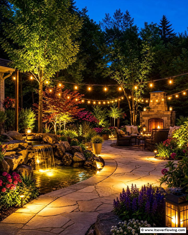 Install Outdoor Lighting - 25 Backyard Oasis Ideas for Ultimate Relaxation