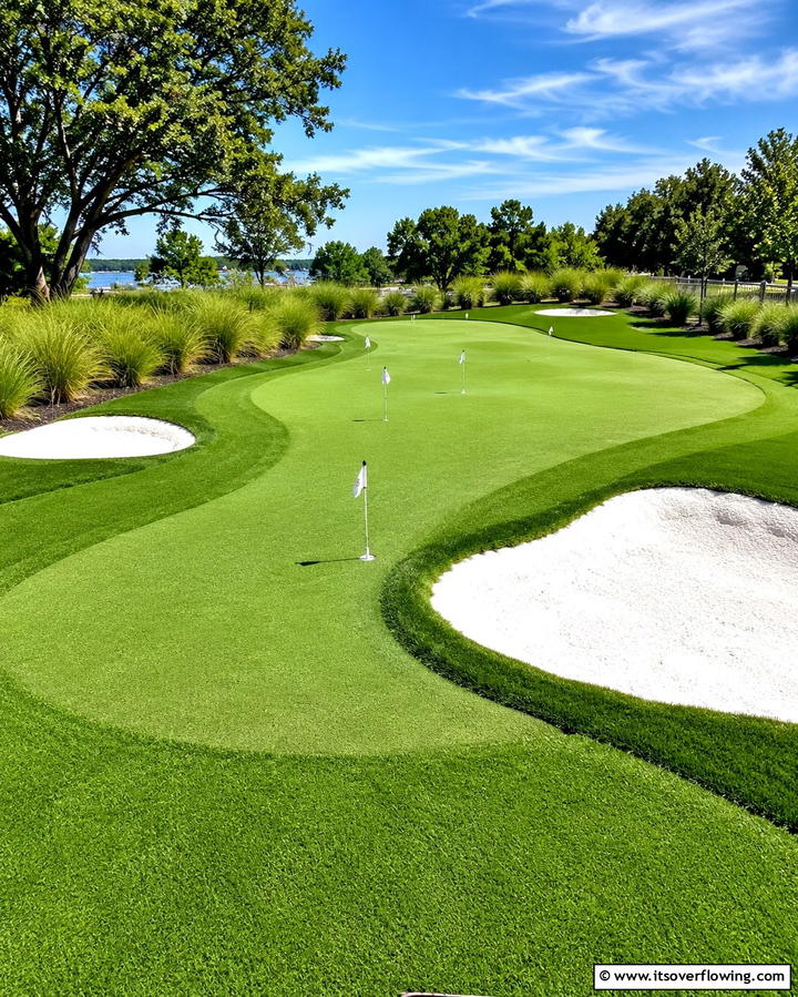 Install a Backyard Putting Green - 25 Large Backyard Landscaping Ideas for a Stunning Outdoor Oasis