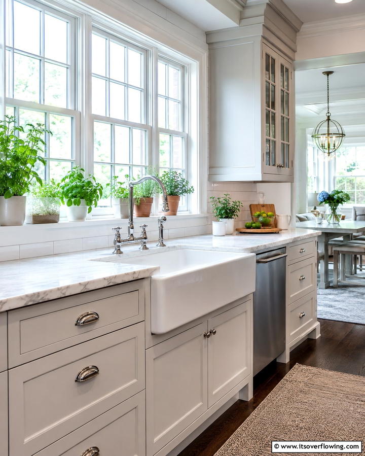 Install a Farmhouse Sink - 25 Inspiring Kitchen Remodel Ideas for a Modern Look