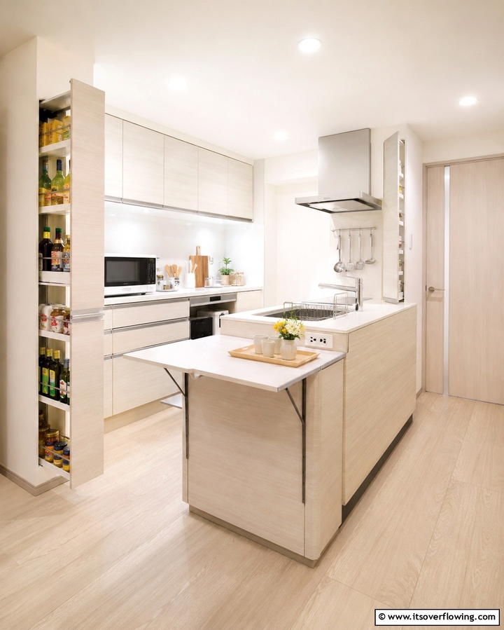 Integrated Appliances - 25 Japanese Style Kitchen Ideas for a Zen Atmosphere