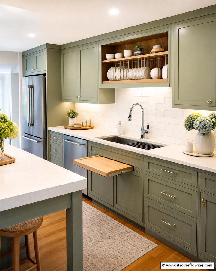 Integrated Dish and Food Prep Areas - 30 Kitchen Sink Ideas Combining Function and Style