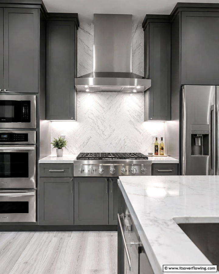 Integrated Lighting Range Hoods - 25 Range Hood Ideas to Upgrade Your Kitchen Design