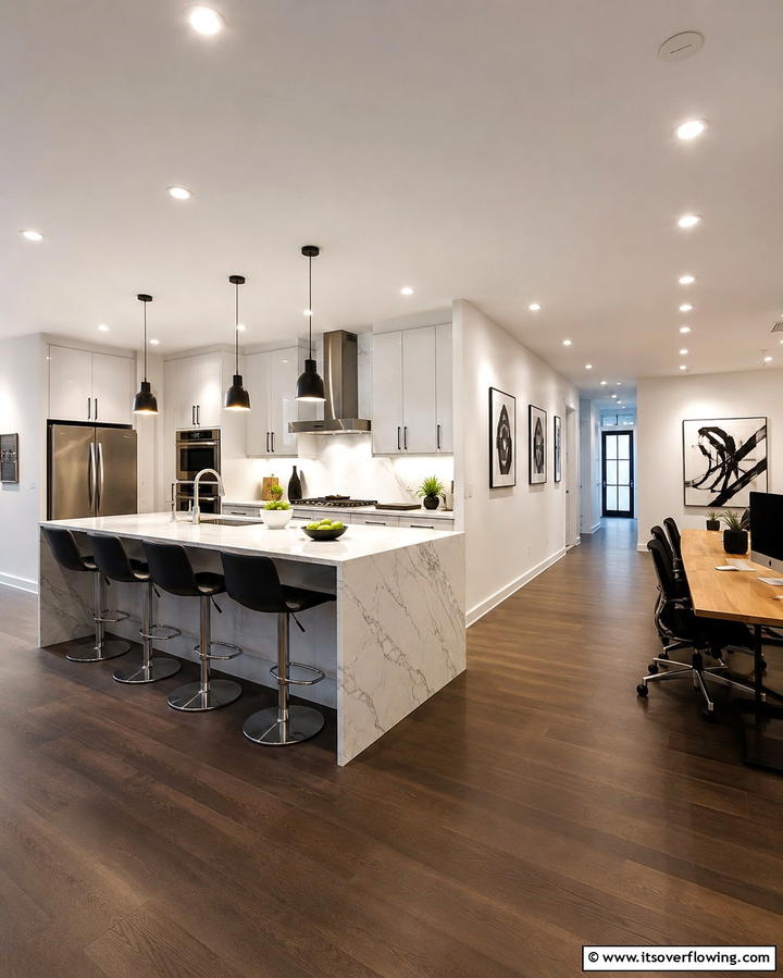 Integrated Spotlights - 25 Drop Ceiling Lighting Ideas for Modern Homes