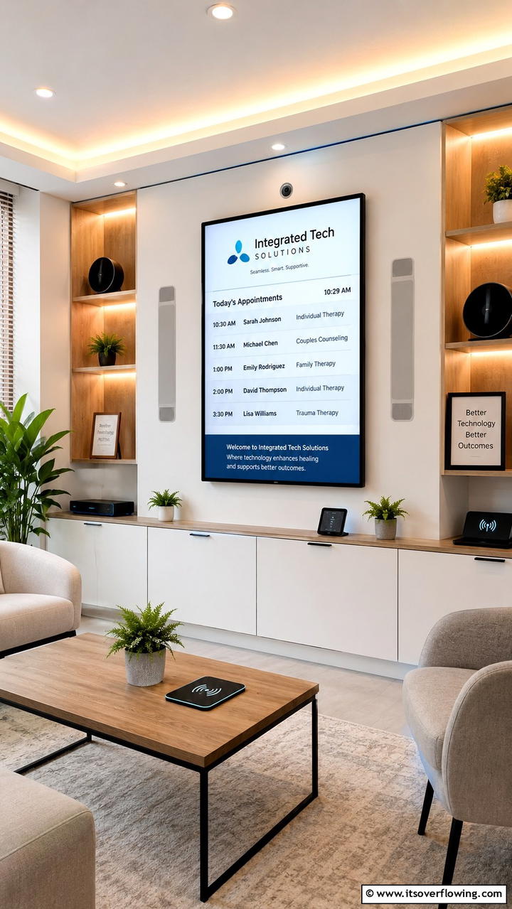 Integrated Tech Solutions - 21 Calming Therapist Office Decor Ideas for a Serene Environment