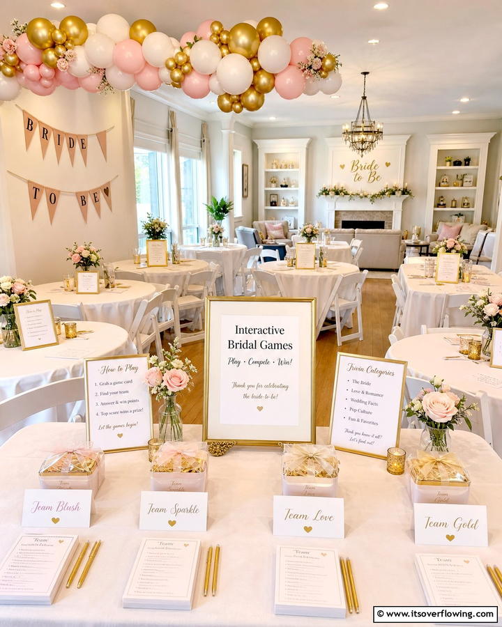 Interactive Bridal Games - 21 Unique Bridal Shower Ideas for Memorable Celebrations