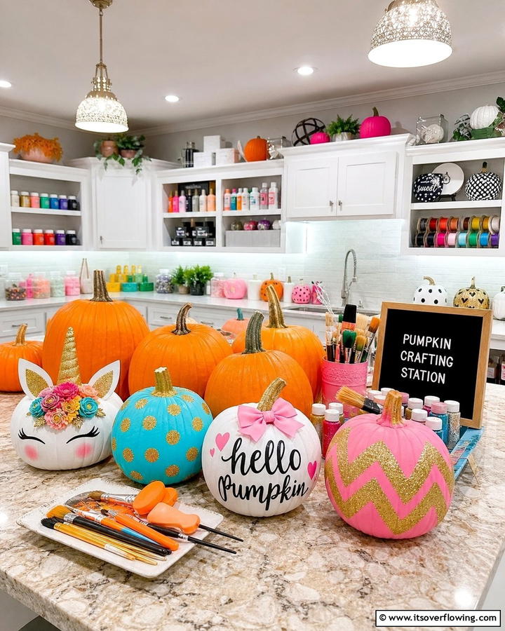 Interactive DIY Pumpkin Crafting Projects - 21 Pumpkin Decor Concepts for Autumn-Inspired Home Styling