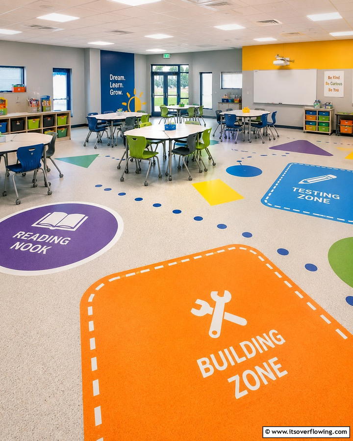 Interactive Floor Layout - 30 Homeschool Room Ideas- Functional Learning Spaces at Home