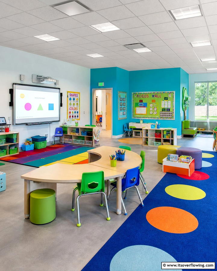 Interactive Learning Area - 21 Kids Room Ideas for Playful and Functional Spaces
