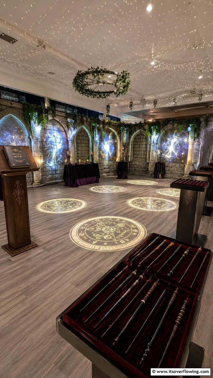 Interactive Spellcasting Moments - 30 Harry Potter Wedding Ideas- Enchanting Themed Celebrations