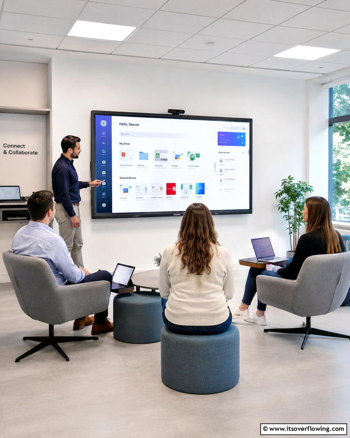 Interactive Whiteboards - 25 Conference Room Design Ideas for Inspiration