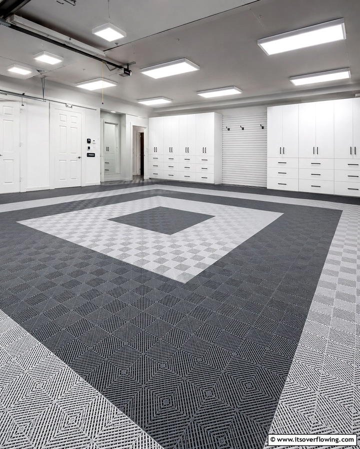 Interlocking Garage Floor Tiles - 25 Garage Flooring Ideas for Durability and Style