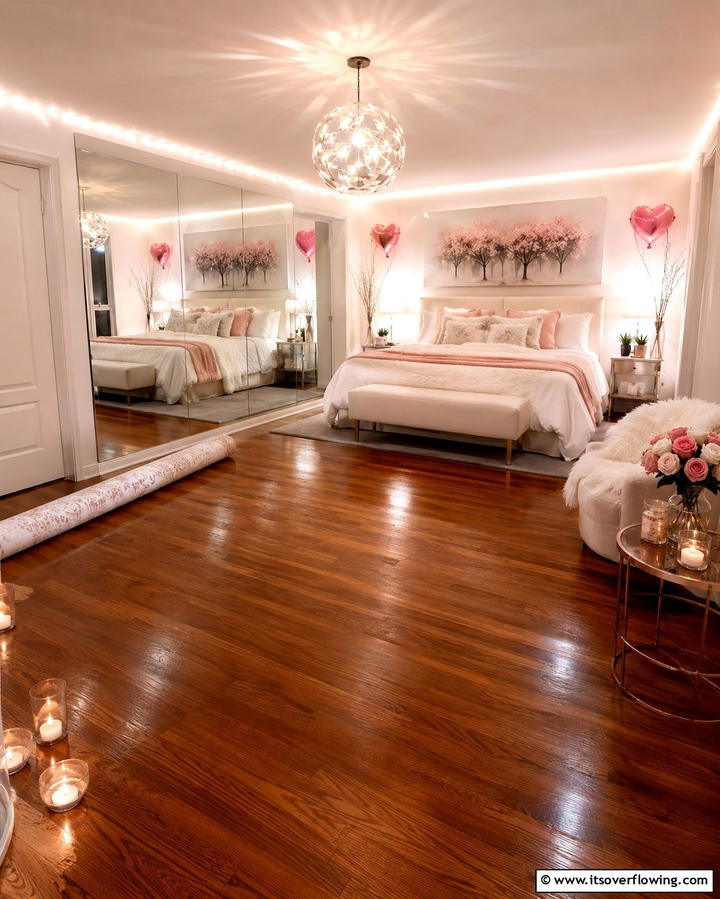 Intimate Dance Floor - 30 Romantic Bedroom Ideas to Create a Cozy Love Nest