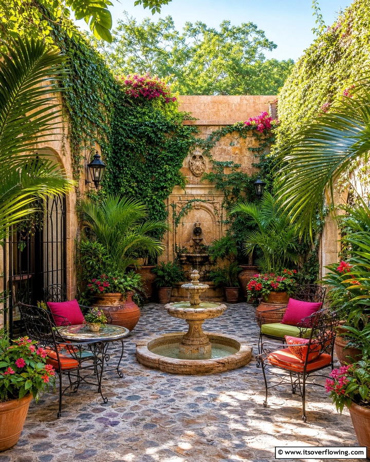 Intimate Garden Courtyard - 21 Secret Garden Ideas to Create a Enchanting Outdoor Oasis