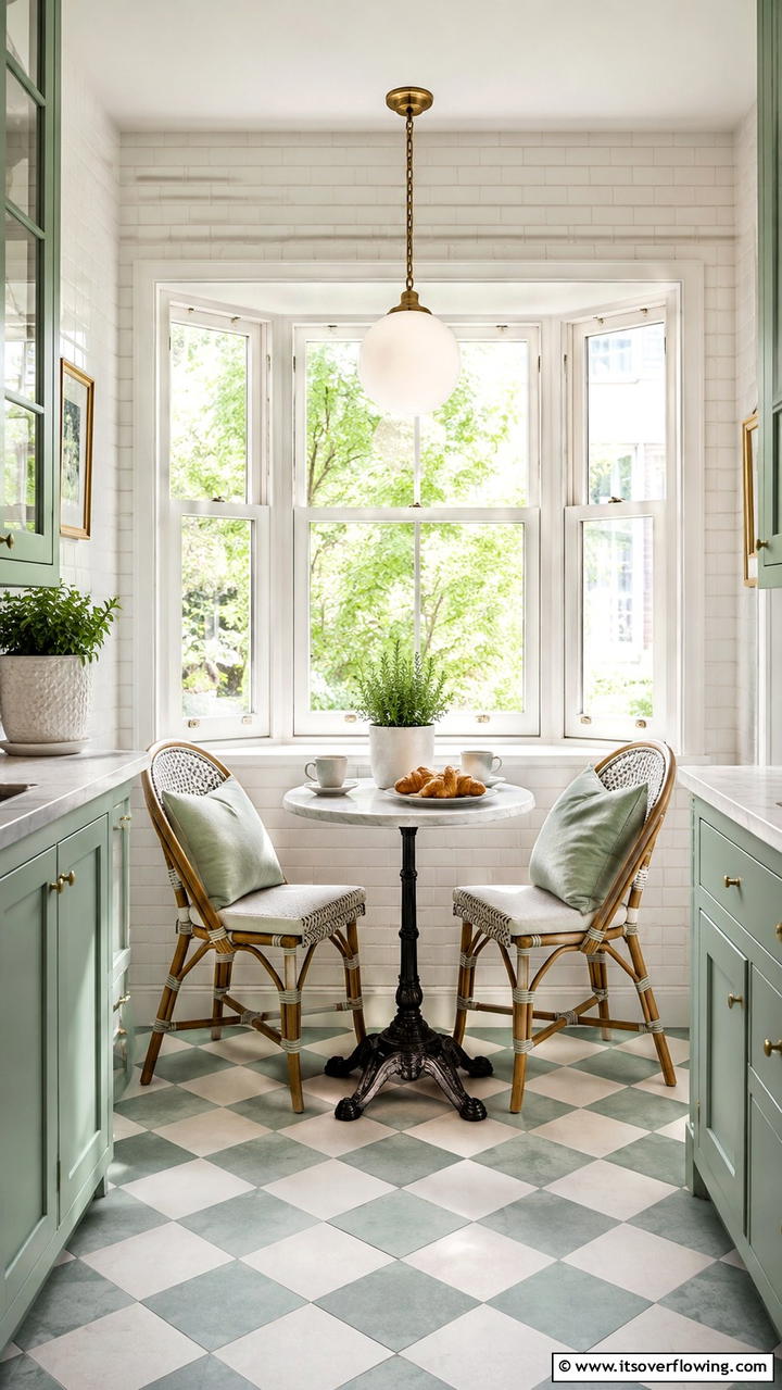 Intimate Window Cafe - 30 Bay Window Ideas to Brighten and Expand Your Space