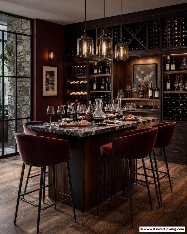 Intimate Wine Tasting Evening - 30 20th Wedding Anniversary Ideas for China Themes