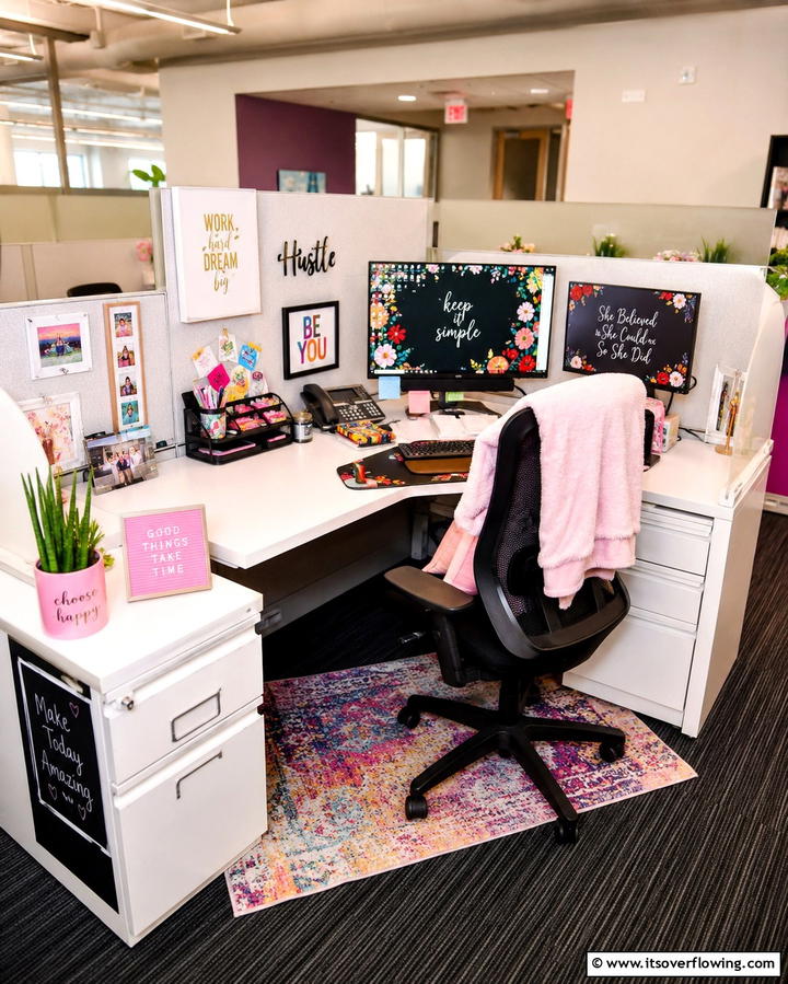 Introduce Desk Accessories with Personality - 25 Cubicle Decor Ideas to Personalize Your Workspace
