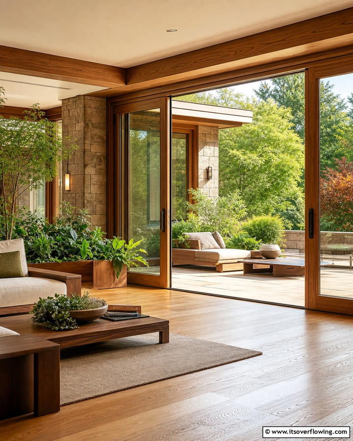 Introduce Sliding Doors - 20 Prairie-style Interior Design Ideas for a Cozy Home