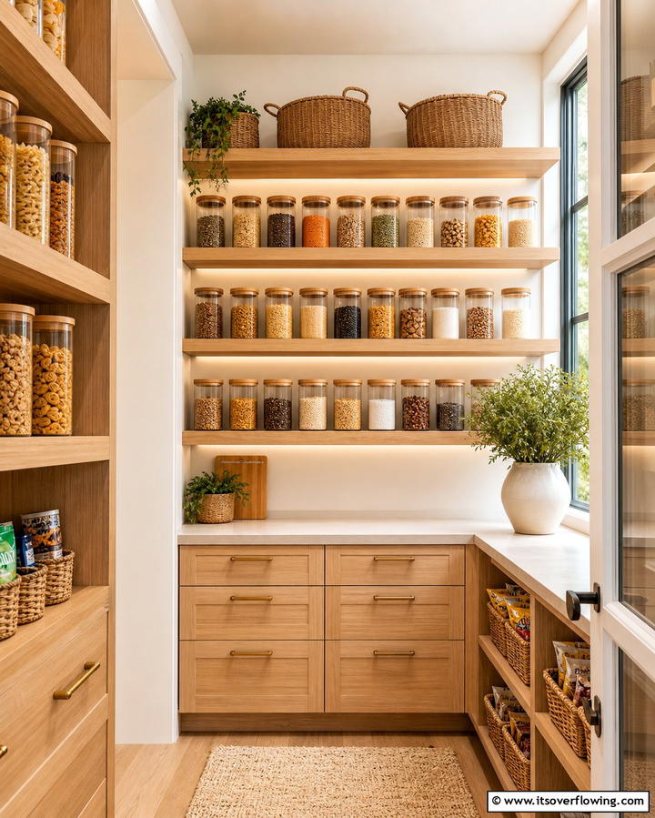 Invest in Uniform Containers - 25 Tupperware Organization Ideas for a Tidy Kitchen