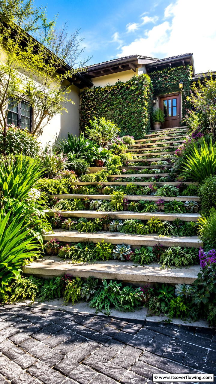 Inviting Green Steps - 30 Driveway Landscape Ideas to Boost Curb Appeal