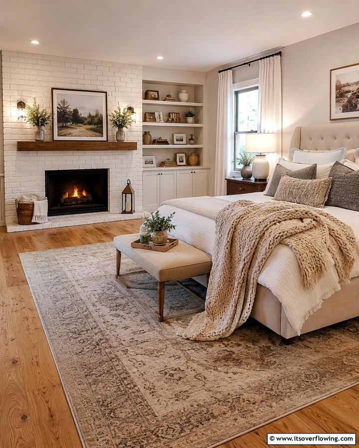 Inviting Hearth and Home - 30 Charming Cottage Bedroom Decor Ideas for a Rustic Retreat