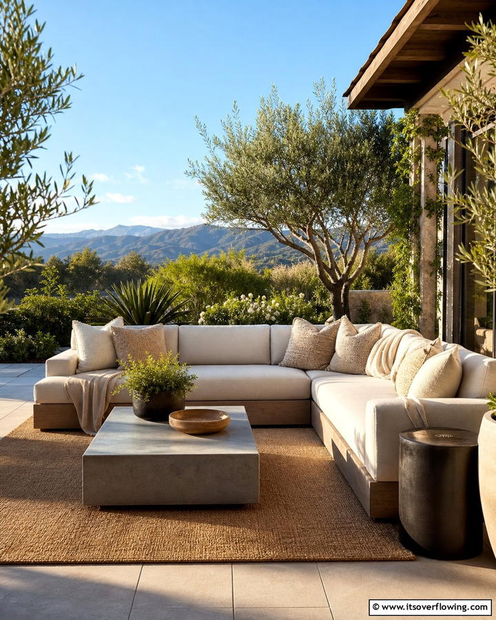 Inviting Lounge Seating - 21 Backyard Patio Ideas for Creating Your Perfect Outdoor Oasis