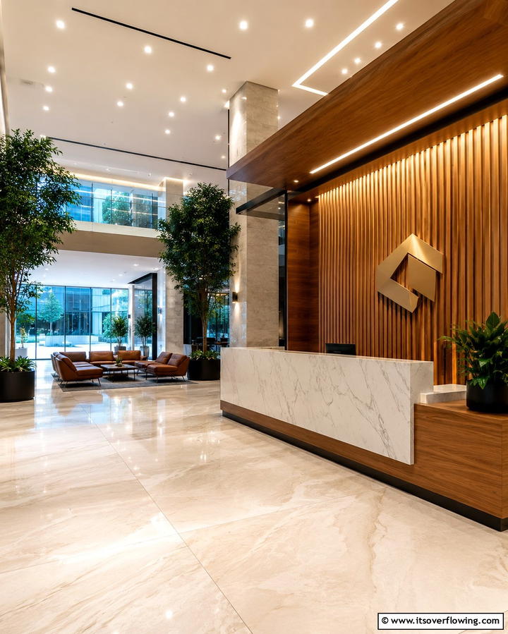 Inviting Reception Areas - 25 Office Interior Design Ideas for a Productive and Stylish Workspace