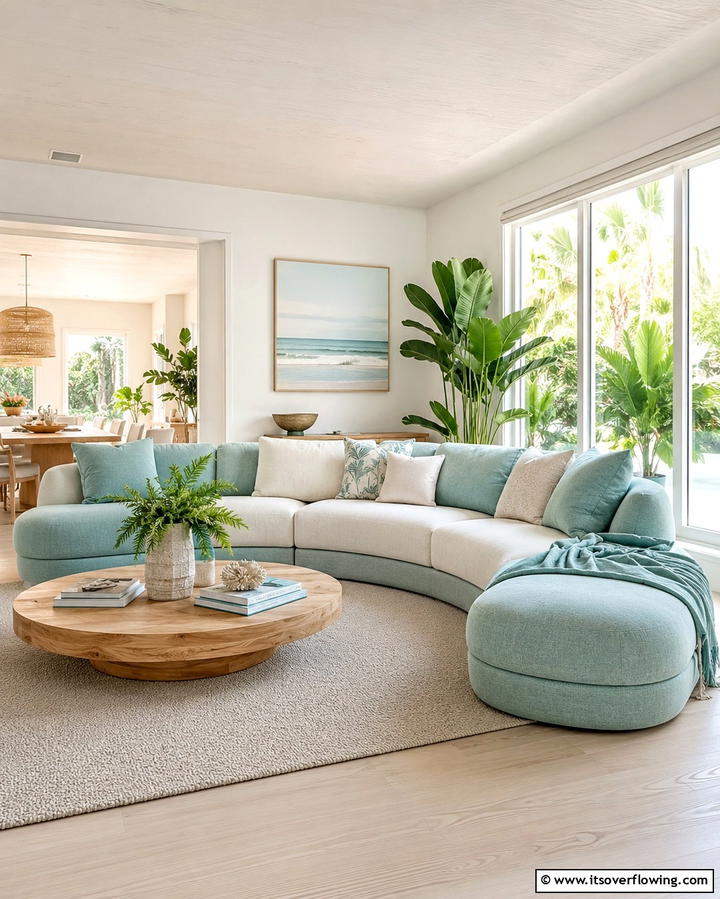 Inviting Sectional Designs for a Relaxed Atmosphere - 30 Sectional Living Room Ideas for Flexible Seating