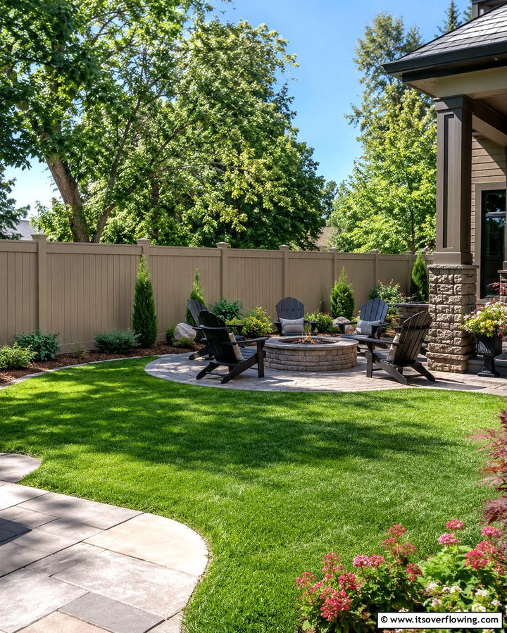 Inviting Taupe - 30 Best Fence Paint Colors for Outdoor Style