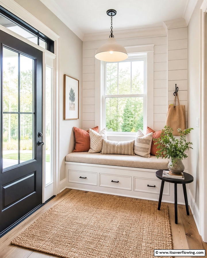 Inviting Welcome Nook - 21 Entryway Ideas to Create a Welcoming First Impression