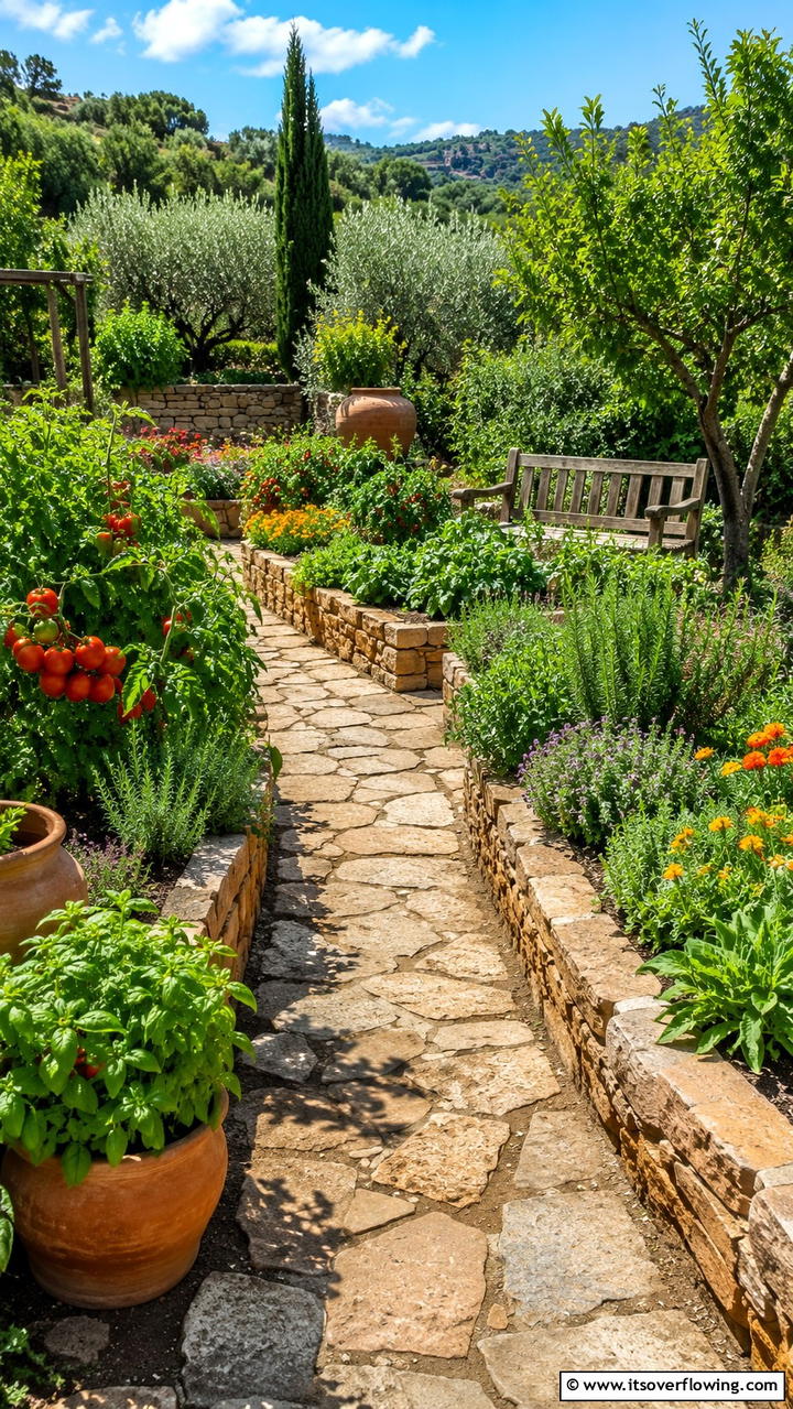 Italian Herb and Vegetable Garden - 30 Italian Garden Design Ideas for Timeless Elegance