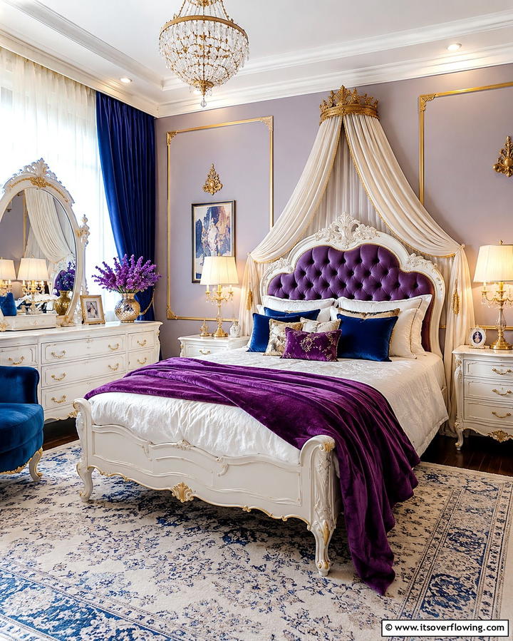 Jewel Toned Accents - 25 Princess Room Ideas to Create a Dreamy Space