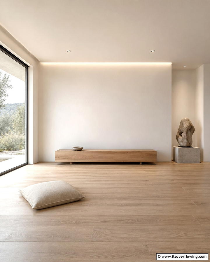 Keep Spaces Decluttered and Simple - 30 Wabi Sabi Interior Design Ideas for Serene Minimalism