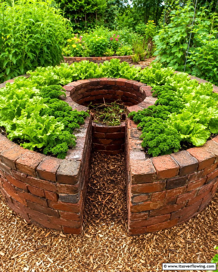 Keyhole Raised Garden Beds - 25 Raised Garden Bed Ideas for a Thriving Vegetable Garden