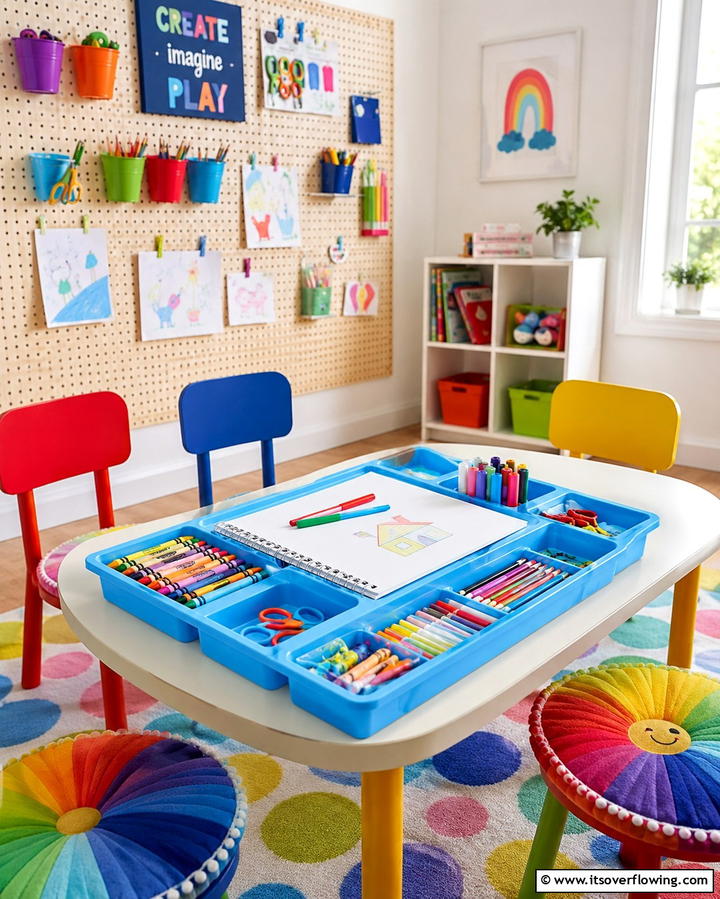 Kids Craft Tray - 20 Tray Decor Ideas to Elevate Your Home Style