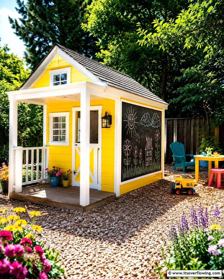 Kids Play Shed - 25 Garden Shed Ideas for Functional Outdoor Storage