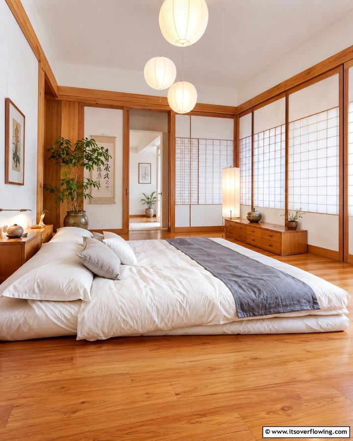 Korean Ondol Style Bedroom - 25 Serene Asian Bedroom Ideas for a Peaceful Space