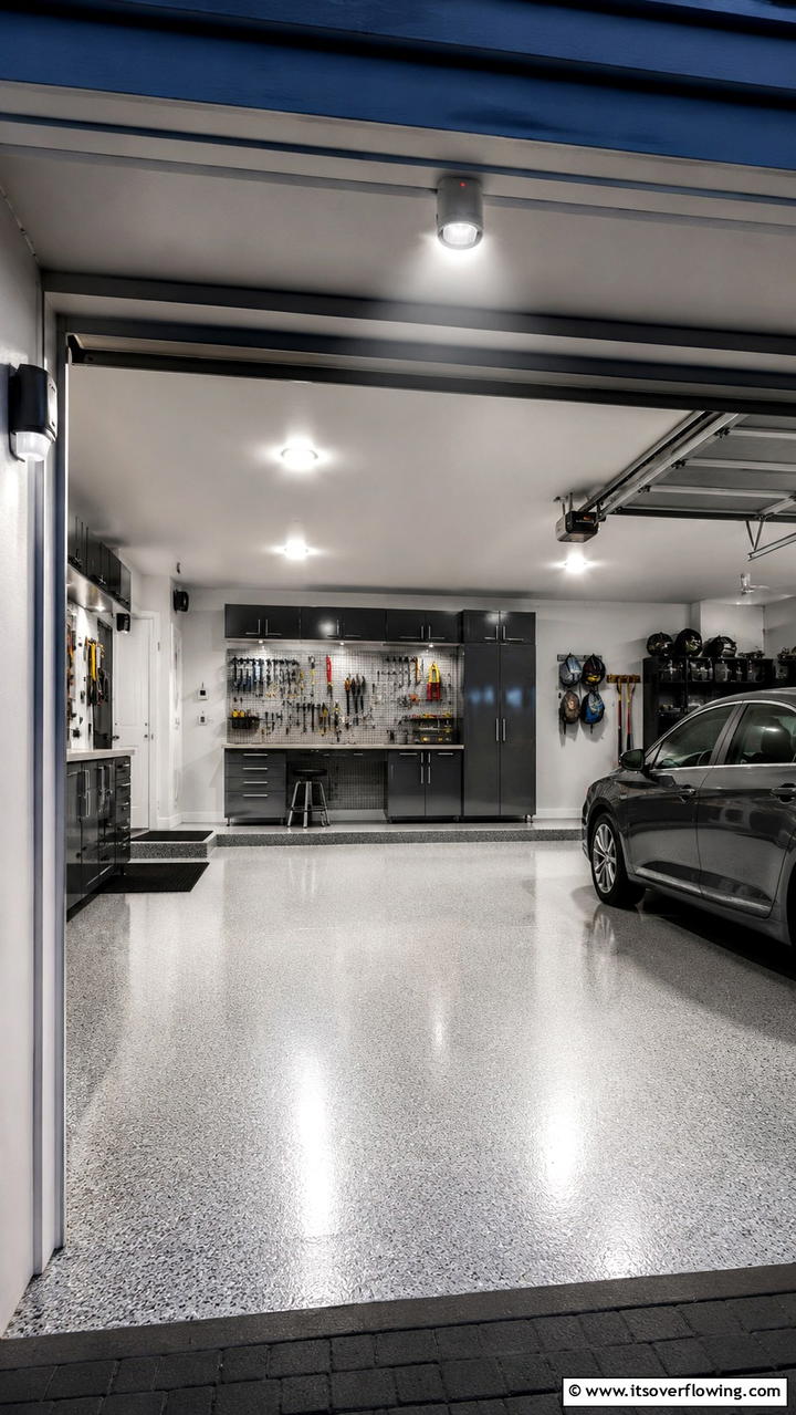 LED Strip Lighting - 30 Garage Lighting Ideas for Bright, Functional Spaces