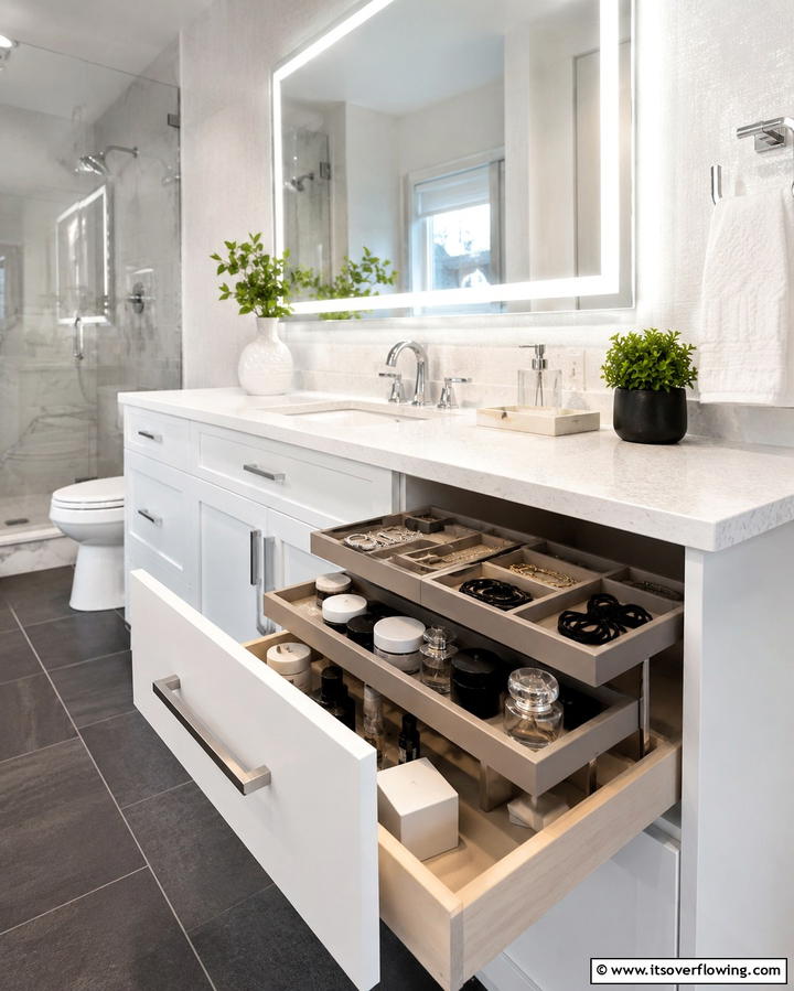 Labeling Systems for Quick Identification - 25 Bathroom Drawer Organization Ideas for a Clutter-Free Space