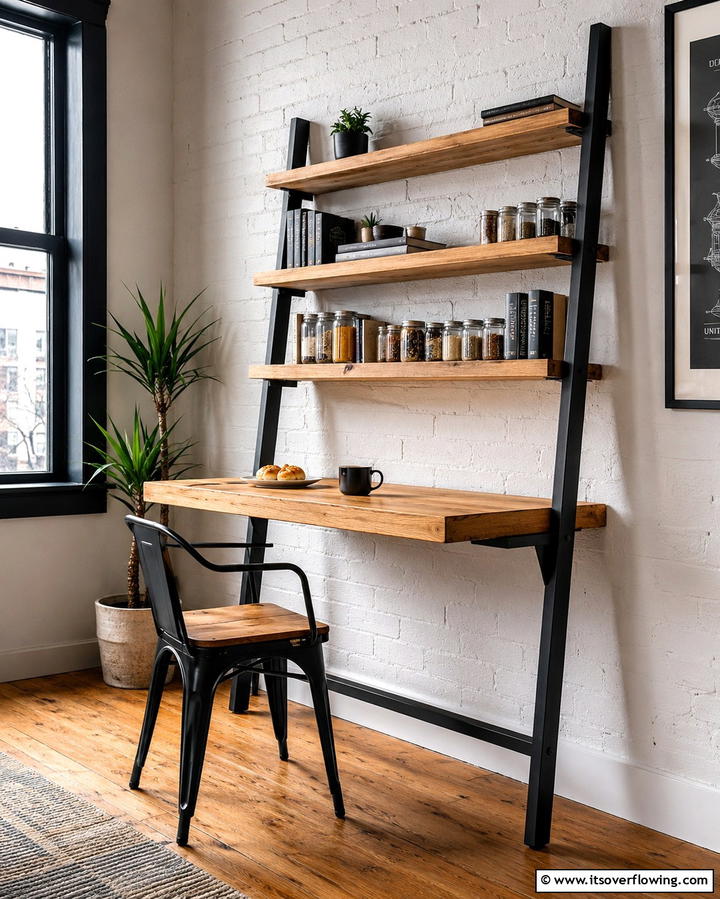 Ladder Style Table - 25 Small Kitchen Table Ideas for Cozy Meals
