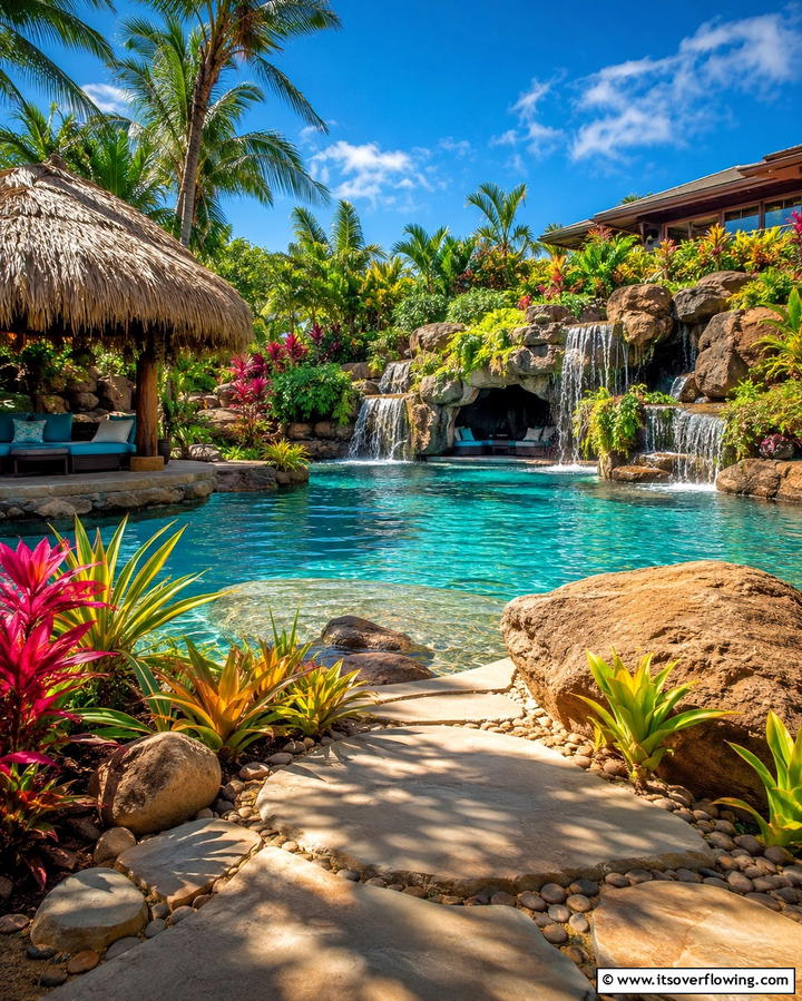 Lagoon Style Pools - 25 Backyard Pool Ideas for Summer Fun and Relaxation